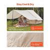 Image 3 : Brand New - Brand New 3–5 Person Inflatable Camping Tent with Canopy & Hand Pump –
