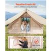 Image 4 : Brand New - Brand New 3–5 Person Inflatable Camping Tent with Canopy & Hand Pump –