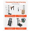 Image 3 : Brand New - Brand New Compact Folding Hand Truck Dolly – 110 lb Capacity
