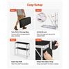 Image 4 : Brand New - Brand New 2-Piece Folding Portable Bar Table Set with Carry Bags – Black