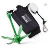 Image 5 : Brand New - Brand New 3.5 lb Folding Kayak Anchor Kit with 26.2 ft Rope, Buoy and Storage Bag