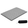 Image 5 : Brand New - Brand New Full-Size Foldable Japanese Tatami Floor Mattress – Gray
