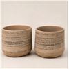 Image 1 : Brand New - Brand New TERRA Galestro 9” Planter Set – 2 Pack | Handmade in Italy.