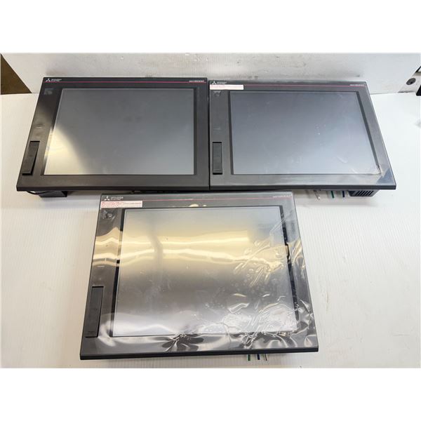 (3) Mitsubishi #GT2712-STBD-040 Graphic Operation Terminals