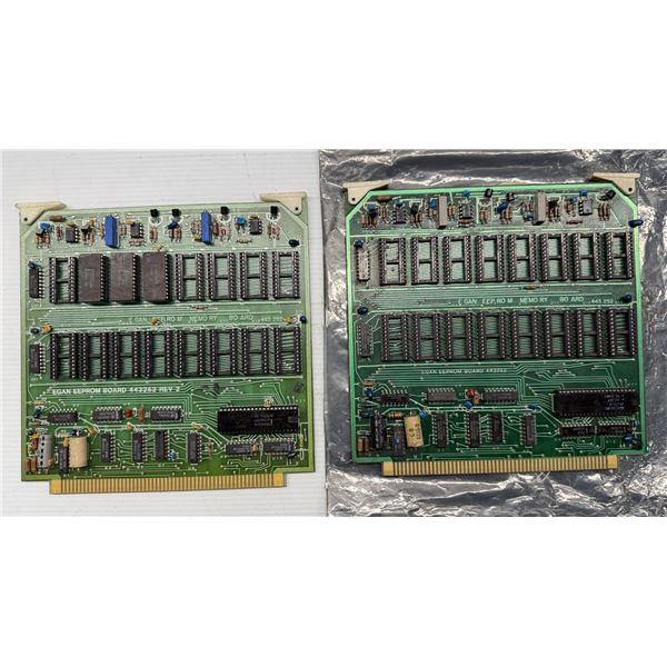 (2) Egan #443252 EEPROM Memory Boards