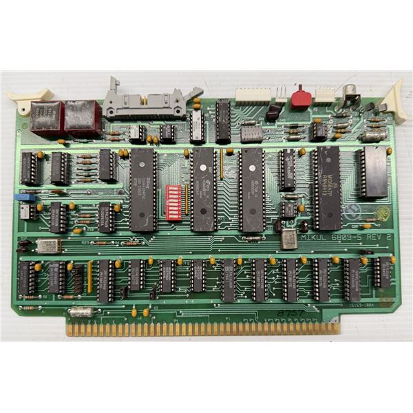 Mikul #6809-5 REV 2 Solder Side 15153-1084 Circuit Board