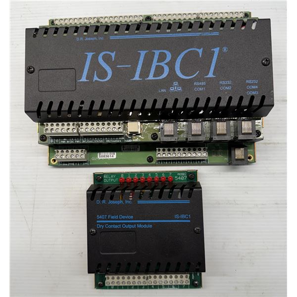 Lot of (2) Control Microsystems #P4A-100-03-0-0-DRJ Model SCACAPack 32 & #297126-DRJ Model 5407