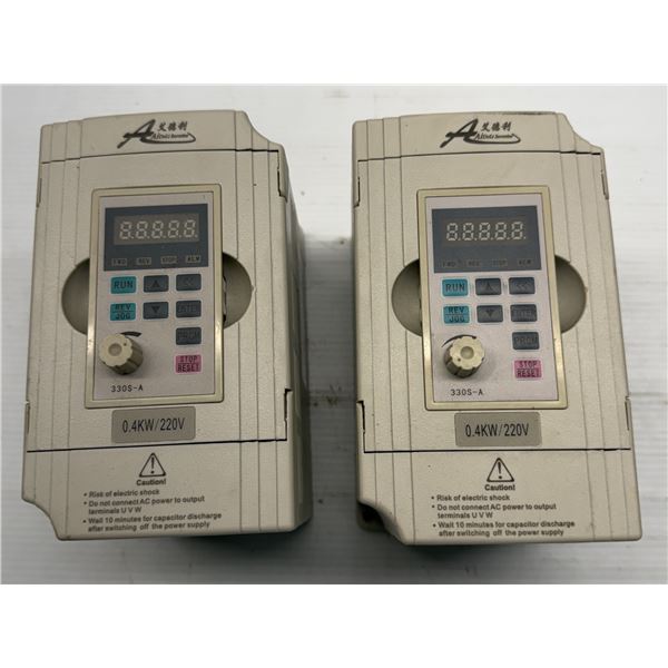 (2) Adley #ADL-AV2 / Y0004M1 Inverters