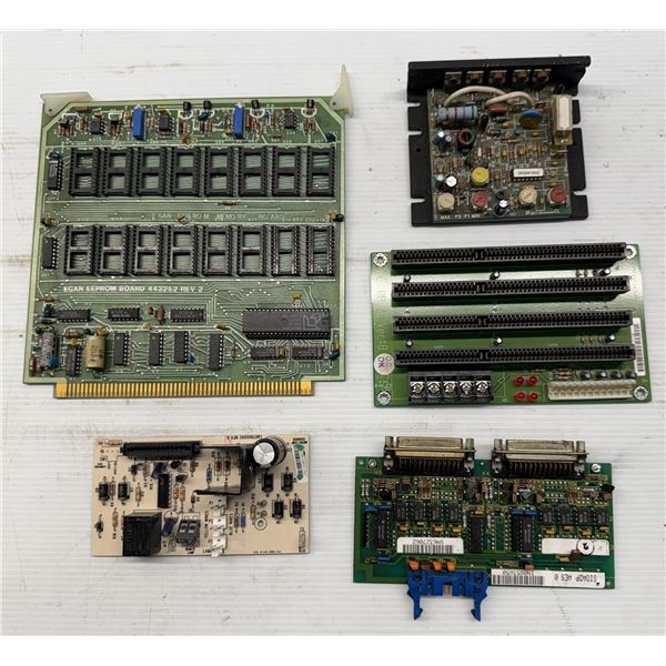 Lot of (5) Misc. Circuit Boards