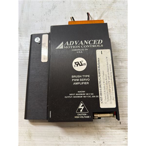 Advanced Motion Controls #AMP-0014 (0038) / Reliance #GM4050