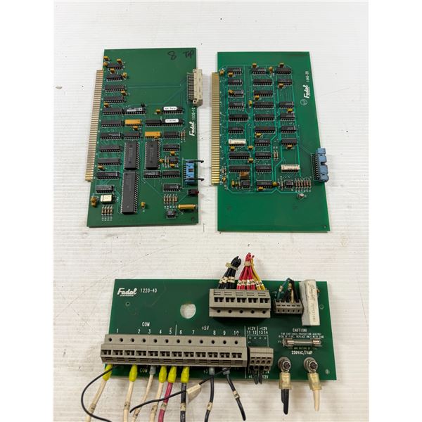 Lot of (3) Fadal Circuit Boards