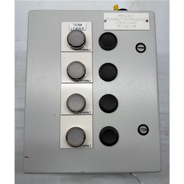 Indicon #IC19-206-AAE12 / HM1430J1 Pushbutton Pendant