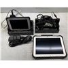 Image 1 : Lot of (4) Misc. Panasonic Touchpads and Charging Stations