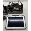 Image 3 : Lot of (4) Misc. Panasonic Touchpads and Charging Stations
