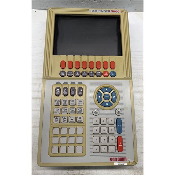Van Dorn Pathfinder 5000 Operator Panel