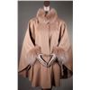 Image 1 : Loro Piana Wool Cape with Fox Collar and Cuffs- Alaskan Fur Co