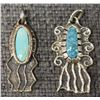 Image 1 : TWO NAVAJO PENDANT (MONTY CLAW)