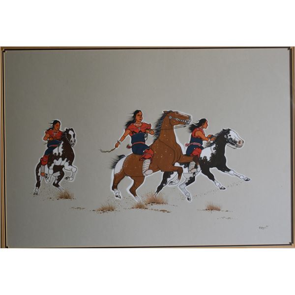 NAVAJO PAINTING (BEATIN YAZZ)