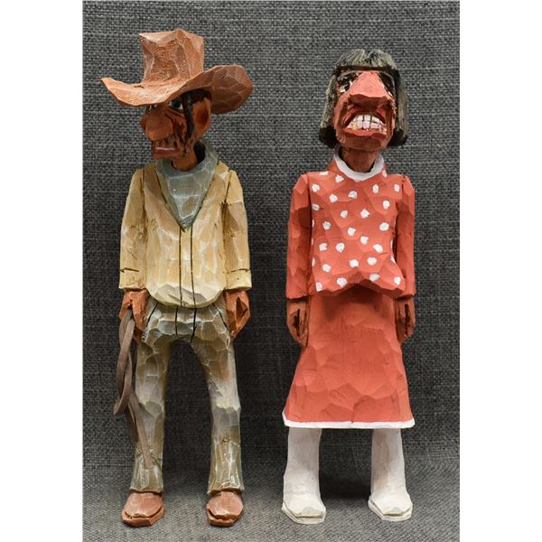 WESTERN WOOD CARVINGS (JESSE GURULE)