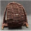 Image 3 : HOPI BASKETRY DOLL CRADLE AND DOLL
