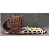Image 4 : HOPI BASKETRY DOLL CRADLE AND DOLL