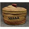 Image 4 : NOOTKA MAKAH LIDDED BASKET