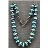 Image 1 : NAVAJO TURQUOISE NUGGET NECKLACE