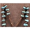 Image 5 : NAVAJO TURQUOISE NUGGET NECKLACE