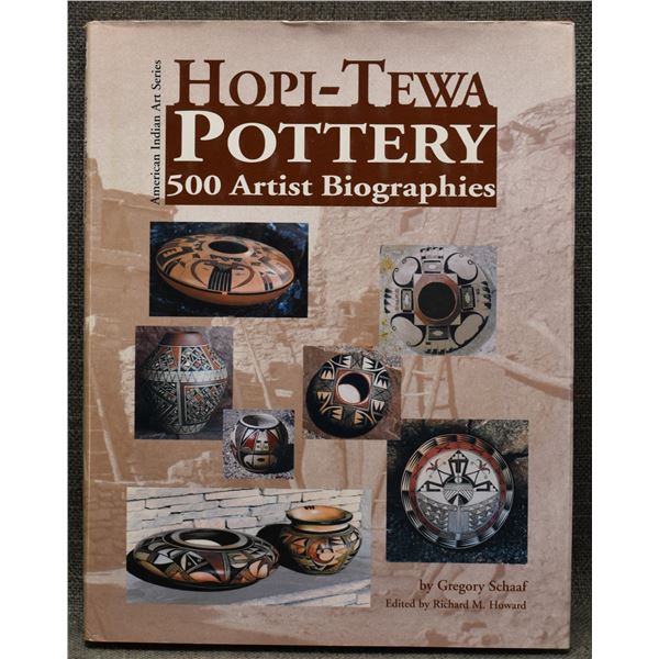 HOPI-TEWA POTTERY BOOK (GREGORY SCHAFF)