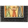 Image 4 : NEW MEXICAN WOODEN RETABLO AND TIN FRAME (MADRID)