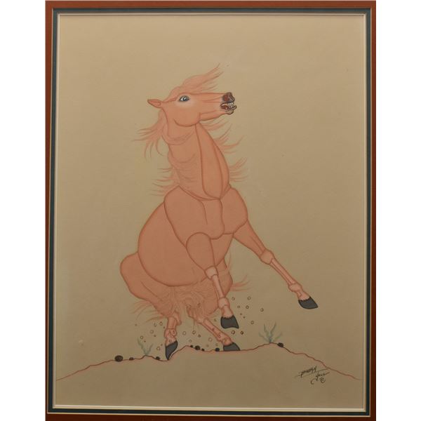NAVAJO PAINTING (BEATIN YAZZ)