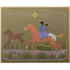 Image 1 : NAVAJO PAINTING (HARRISON BEGAY)