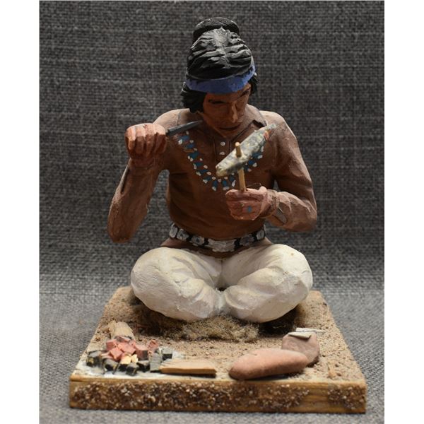NAVAJO WOOD CARVING (TOM YAZZIE)