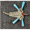 Image 4 : THREE ZUNI/NAVAJO PINS (SIGNED)