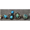 Image 3 : NAVAJO ZUNI AND MEXICAN RINGS