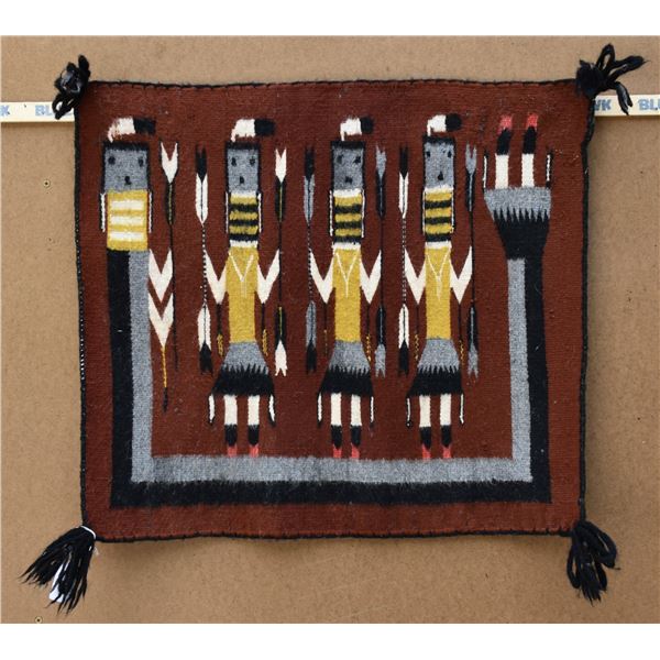 NAVAJO YEI TEXTILE