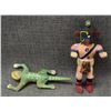 Image 1 : HOPI KACHINA AND WOOD CARVING