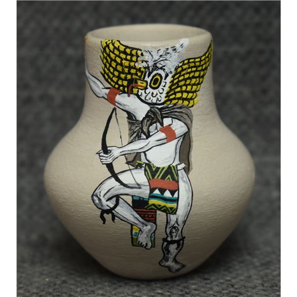 CHEMEHUEVI POTTERY VASE (NAIDI WILDFLOWER)
