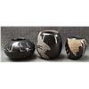 Image 3 : THREE SANTA CLARA POTTERY  VASES (DAN/PHYLLIS TAFOYA, FIDEL NARANJO)
