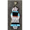 Image 2 : ZUNI EARRINGS AND PENDANT (JOYCE WATSETA)