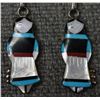 Image 7 : ZUNI EARRINGS AND PENDANT (JOYCE WATSETA)