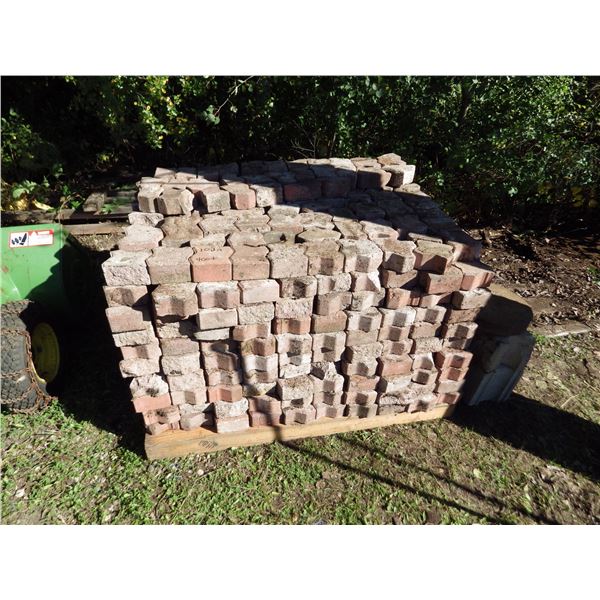 interlocking patio paving stones approximately 400 -- WILL NEED TO BE LOADED BY HAND