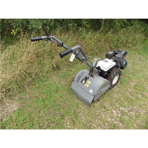 rear tine rototiller with 6 1/2 horsepower power fist motor