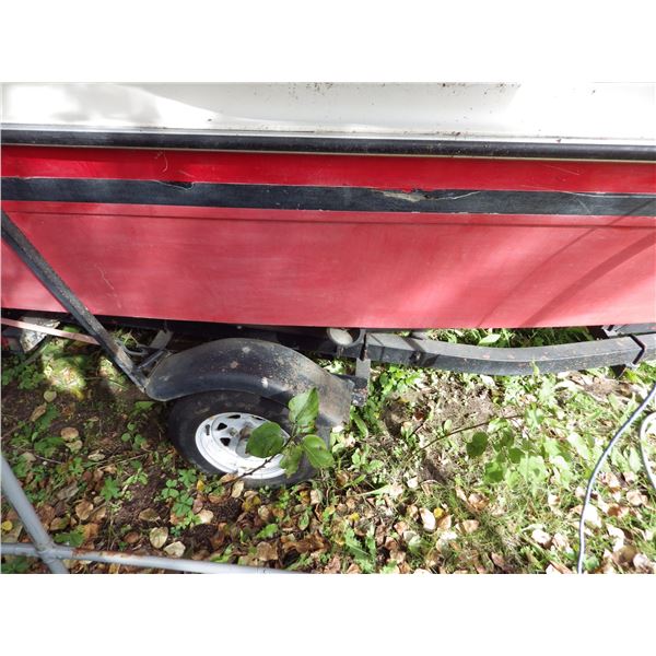 SINGLE AXLE BOAT TRAILER