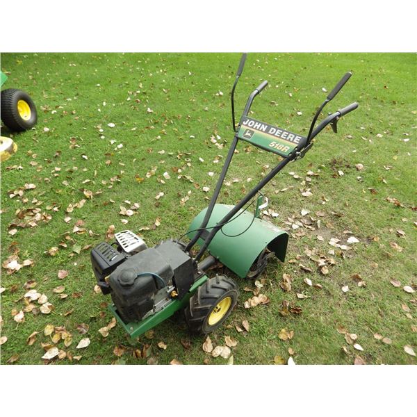 John deere 518R Rear tine rototiller with Kohler 6.5 horsepower engine   NO REVERSE