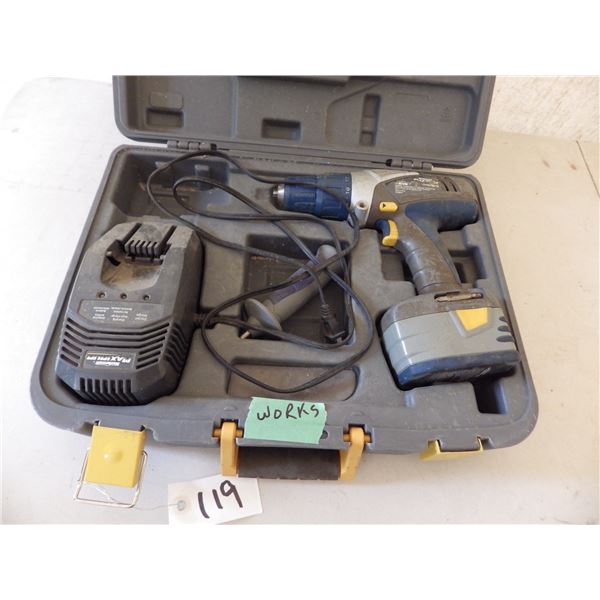mastercraft Maxim 14.4 volt cordless drill