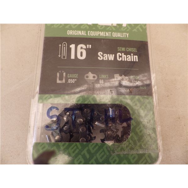 16 inch chainsaw chain