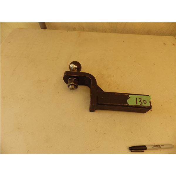 drop hitch with appears to be 1 7/8 inch ball