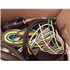 Image 2 : box of assorted trailer wiring 12 Volt mostly