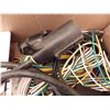 Image 3 : box of assorted trailer wiring 12 Volt mostly
